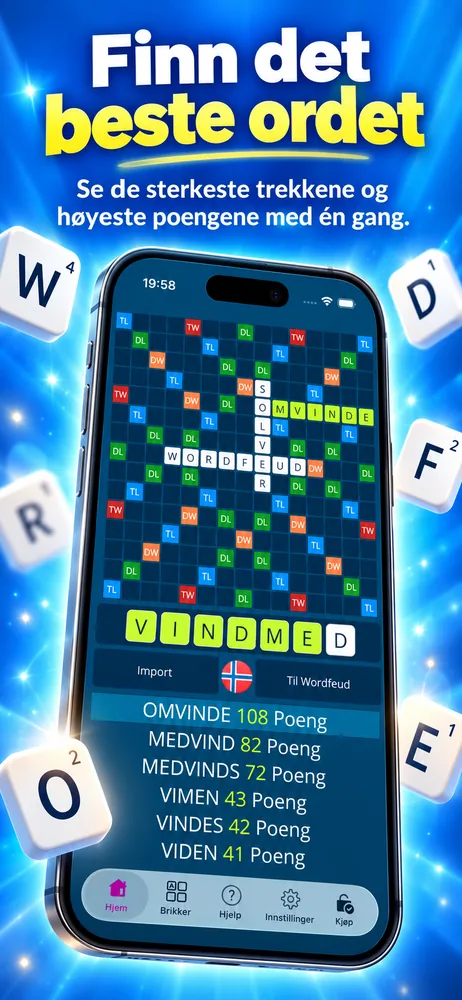 Finn det beste ordet